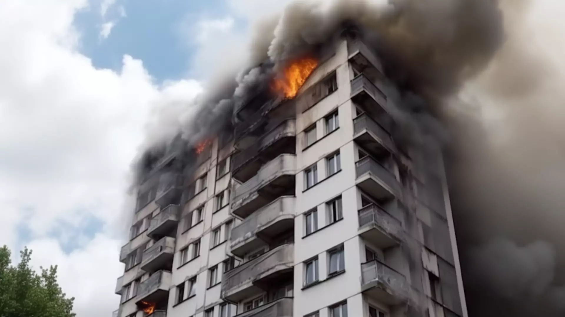 50 человек эвакуировали из дома в Екатеринбурге из-за пожара