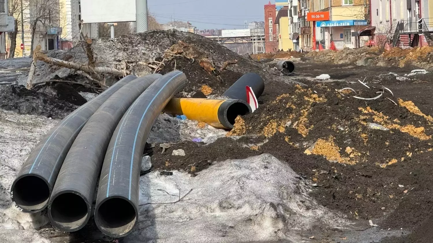 Бизнесмены жалуются на убытки из-за замершего ремонта в центре Нижнего Тагила